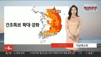 [날씨] 대기 건조 심화…당분간 '큰 일교차' 주의