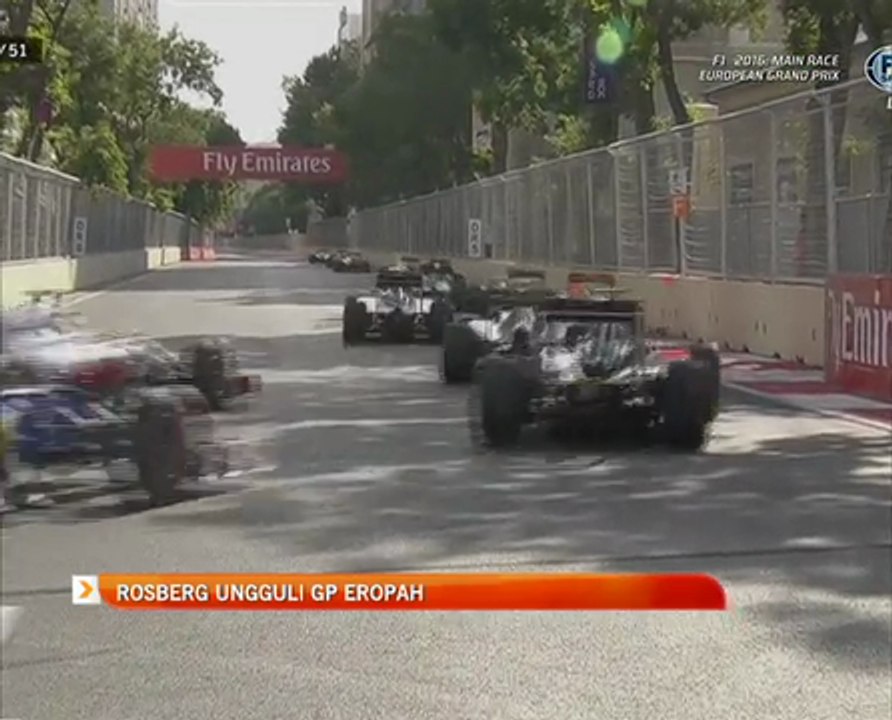Rosberg ungguli GP Eropah