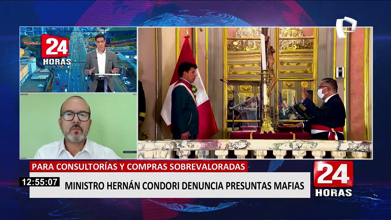 Ex ministro Zamora sobre Hernán Condori: "Está jugando a dividirnos frente a la pandemia"
