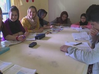 Refugees in Indonesia tackle life in limbo through school