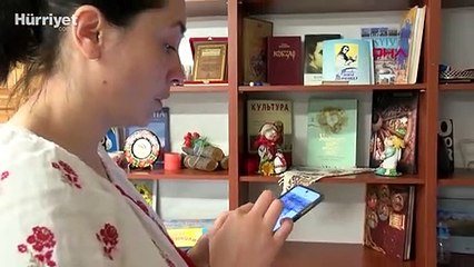 Ukraynalı annenin sığınak videosu ağlattı