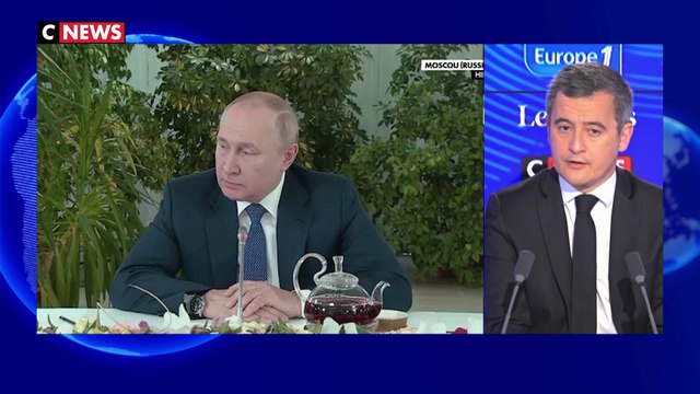 Gérald Darmanin sur le conflit en Ukraine : «Il faut toujours être dans la désescalade, et ne pas répondre à la provocation par la provocation»,