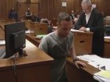 Pistorius walks on stumps ahead of murder sentencing