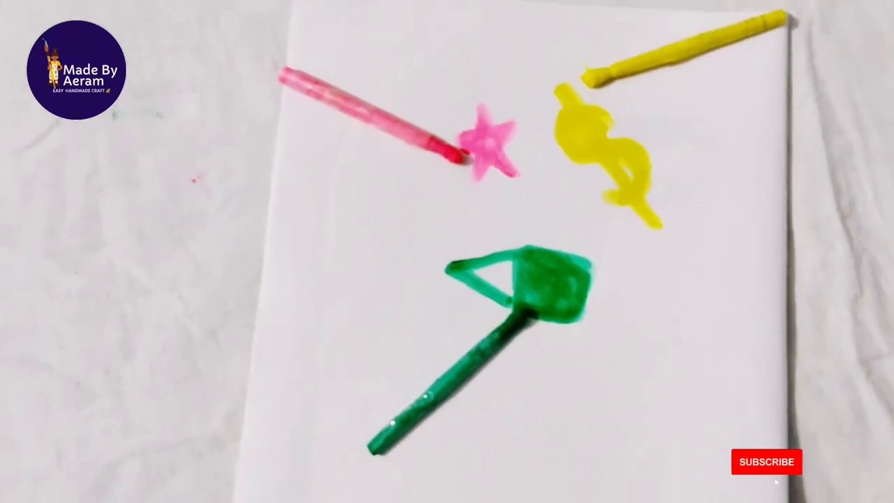 How to make colour pen at home