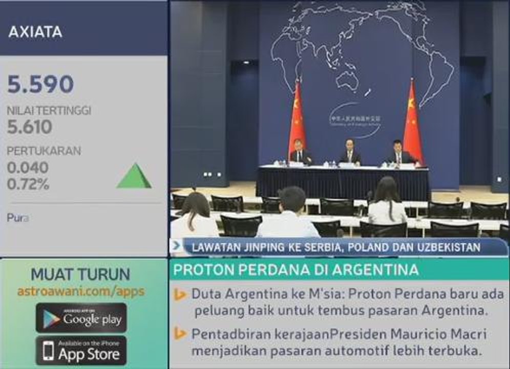 Lawatan  Xi Jinping ke Serbia Poland dan Uzbekistan