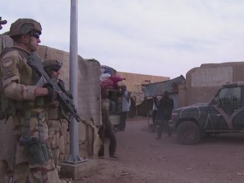 French army battling hidden enemy in northern Mali