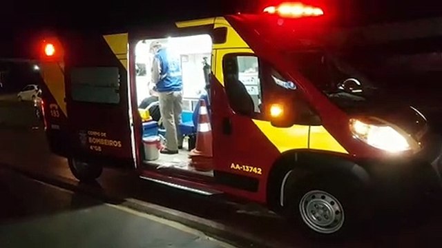 Colisão de trânsito na Av. Tito Muffato mobiliza socorristas do Siate