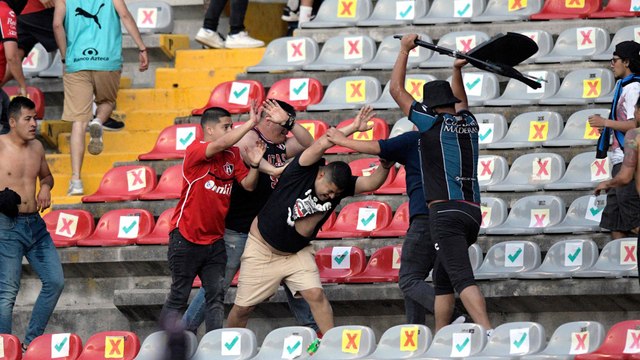 Mexique : au moins 22 blessés lors de violentes bagarres entre supporters