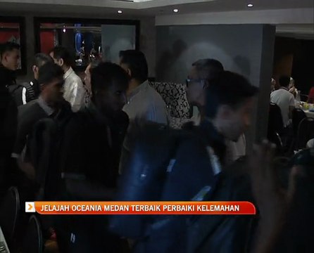 Jelajah Oceania medan terbaik perbaiki kelemahan