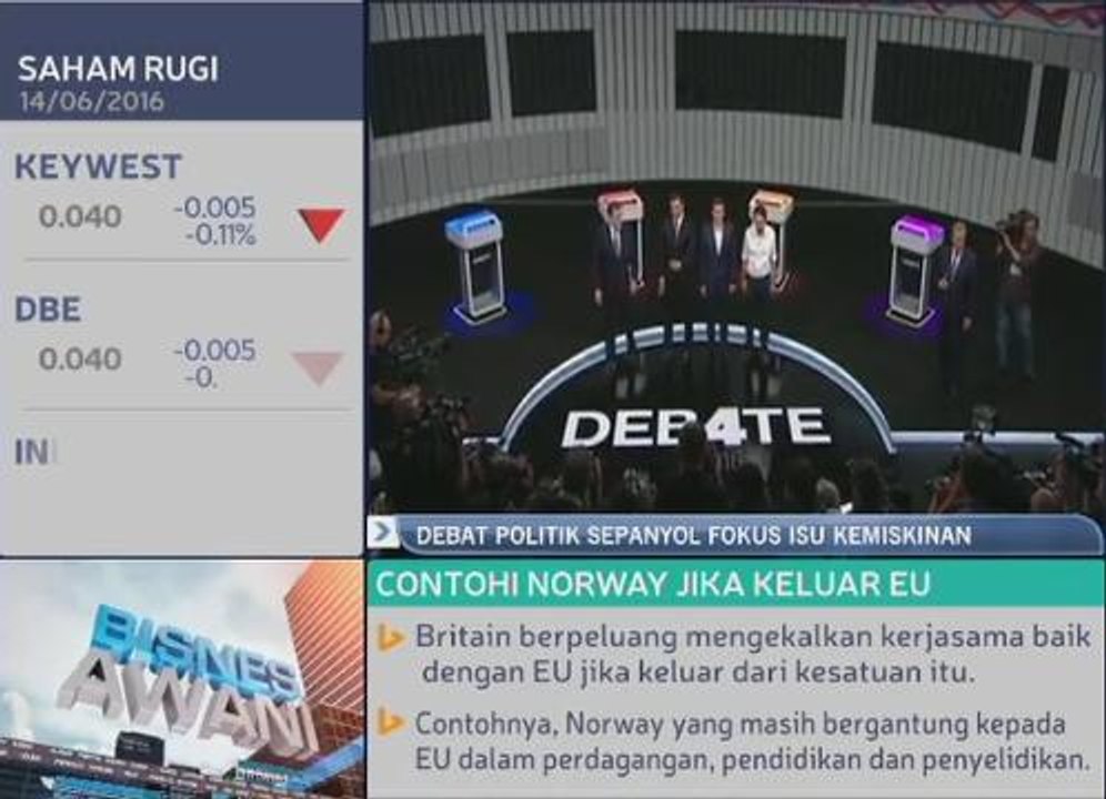 Debat politik Sepanyol fokus isu kemiskinan