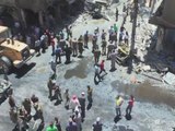 Suicide bombers strike outside Syria shrine