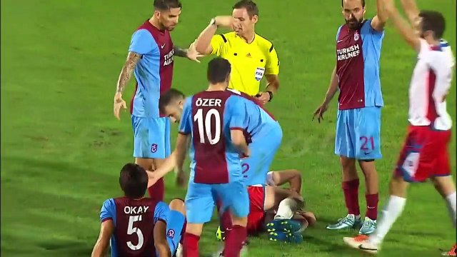 Trabzonspor 1-1 FK Rabotnicki (Extra Time) 06.08.2015 - 2015-2016 European League 3rd Qualifying Round 2nd Leg