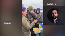 Tangis Tentara Rusia Pecah Telepon Ibunya dan Diberi Roti Teh oleh Warga Ukraina