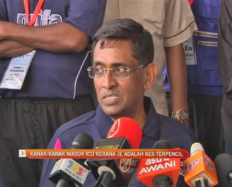 Kanak-kanak masuk ICU kerana JE adalah kes terpencil
