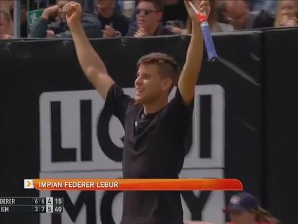 Tenis Grand Prix Stuttgard: Impian Federer lebur