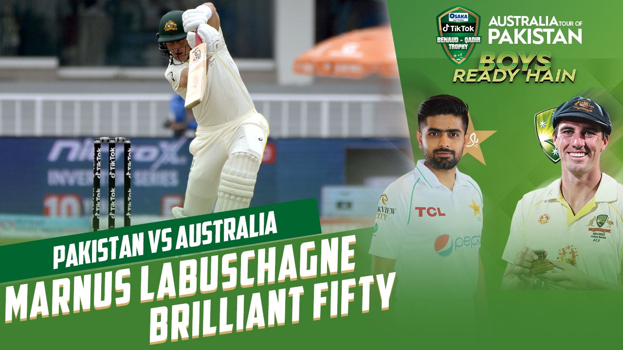Marnus Labuschagne Brilliant Fifty | Pakistan vs Australia | 1st Test Day 3 | PCB | MM2T