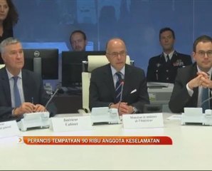 Perancis tempatkan 90 ribu anggota keselamatan