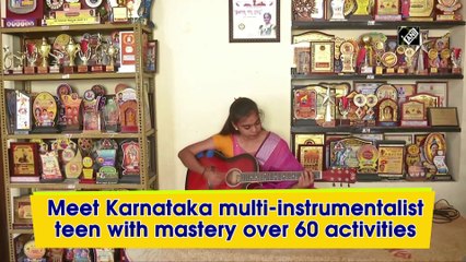 Meet Karnataka multi-instrumentalist teen with mastery over 60 activities