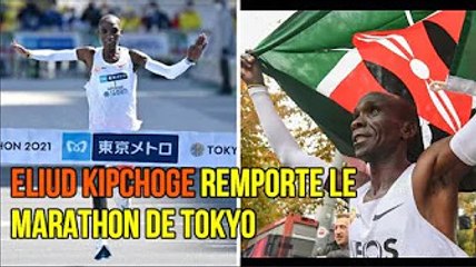 Eliud Kipchoge remporte le marathon de Tokyo