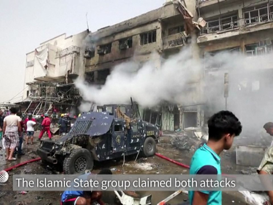 Baghdad area hit by deadly twin suicide bombings