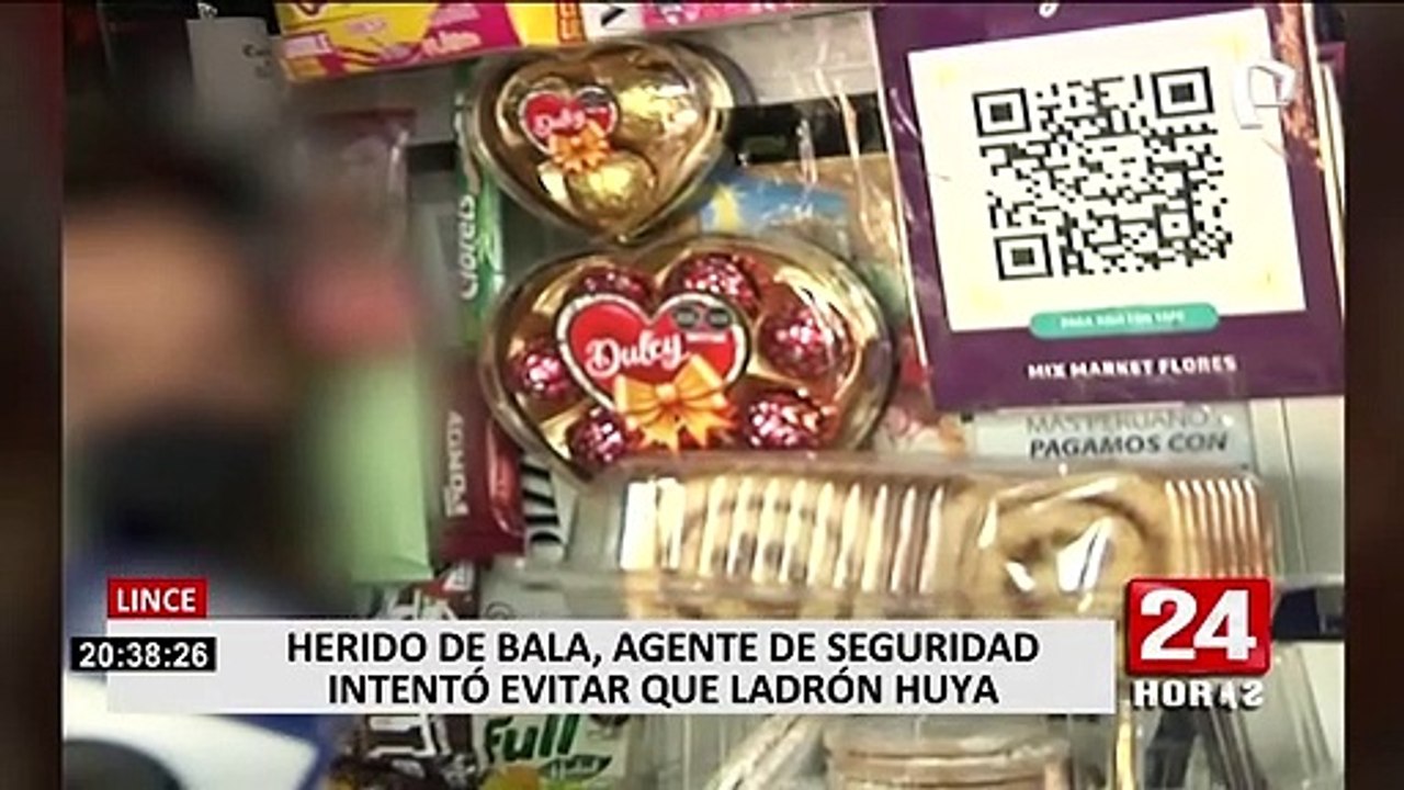 Lince: agente de seguridad fue baleado en la pierna tras resistirse al robo de su celular