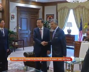 Ahmad Zahid terima kunjungan rakan sejawat dari Vietnam
