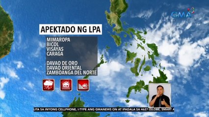 PAGASA: LPA na na namataan 250 km silangan ng Hinatuan, Surigao del Sur, mababa... | 24 Oras Weekend