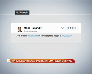 Mark Holland sekali lagi sertai umat Islam berpuasa
