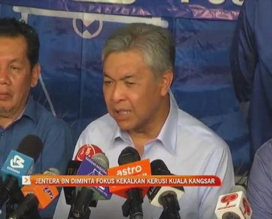 Jentera BN diminta fokus kekalkan kerusi Kuala Kangsar