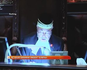82 Adun Sarawak angkat sumpah