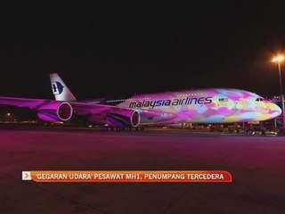 'Gegaran udara' pesawat MH1, penumpang tercedera