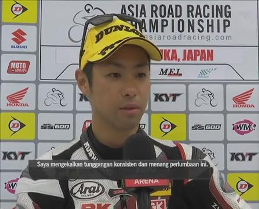 Takahashi juarai Kejohanan Motosikal Asia