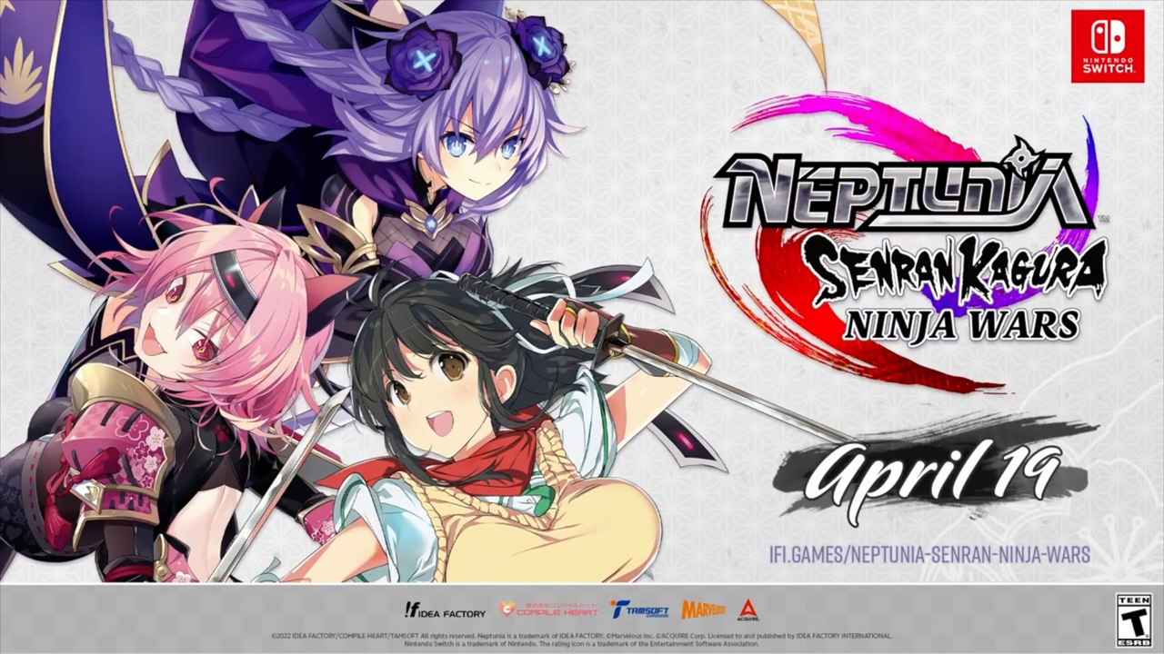 Neptunia x Senran Kagura - Ninja Wars - Official Gameplay Trailer