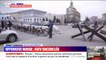 La place Maïdan de Kiev se barricade alors que les troupes russes se rapprochent