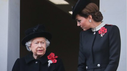 VOICI : Kate Middleton : ses rares confidences à propos d'une discussion avec la reine Elizabeth II sur son rôle de maman