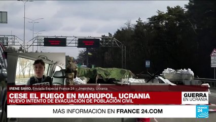Informe de Jmelnítsky: nuevo intento de evacuación de población civil en Mariúpol