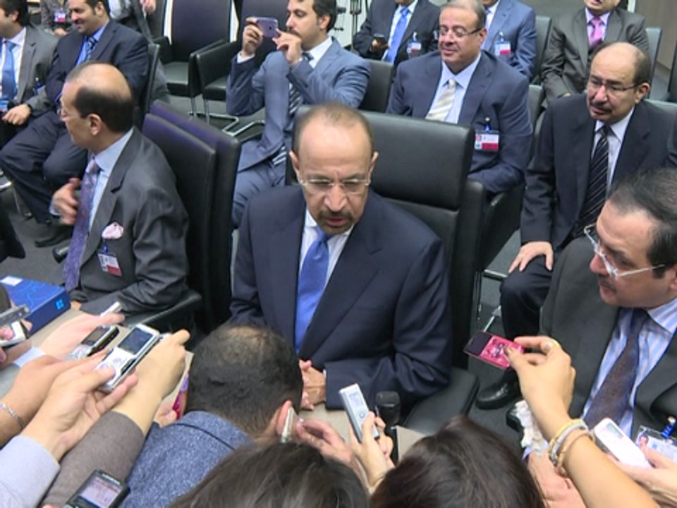 Saudi energy minister says OPEC happy with oil market
