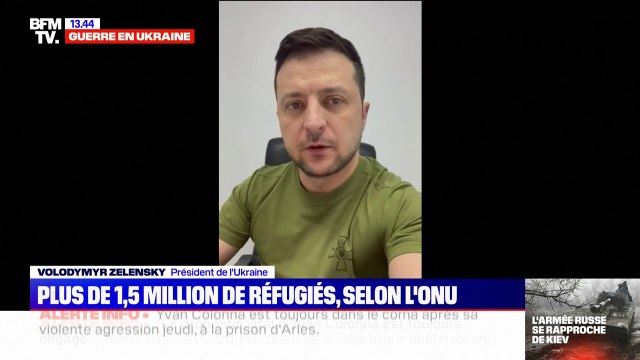 Volodymyr Zelensky réclame à nouveau la fermeture complète de l'espace aérien ukrainien