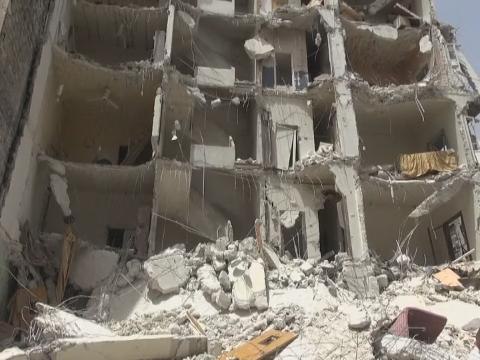 Syrian regime air raids kill dozens in Aleppo