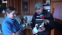 مراسل العربية يزورعائلة أوكرانية ويرصد حياتهم تحت القصف والحصار