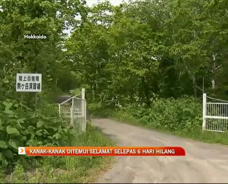 Kanak-kanak ditemui selamat selepas 6 hari hilang