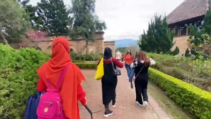 LIBURAN DI XINSHE CASTLE FORMOSA TAIWAN