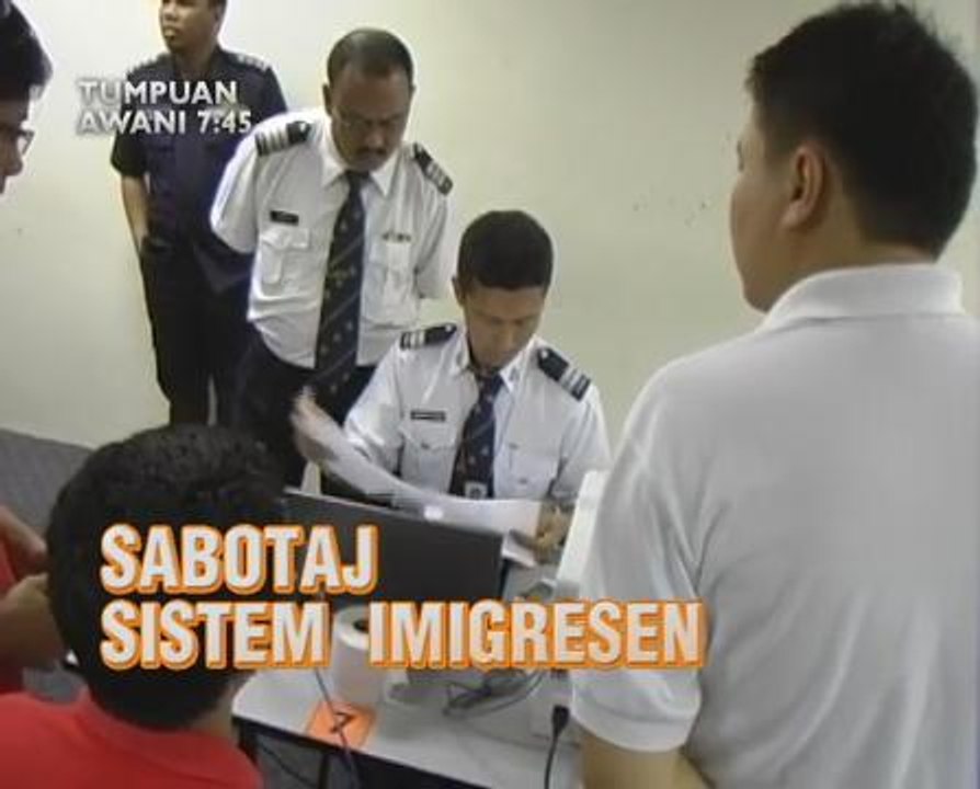 AWANI 7:45 malam ini: Sabotaj sistem Imigresen dan kemeriahan sambutan Hari Gawai