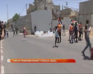 Tunjuk perasaan boikot produk Israel