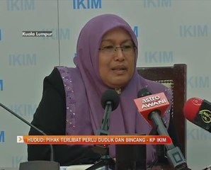 Hudud: Pihak terlibat perlu duduk dan bincang - KP IKIM