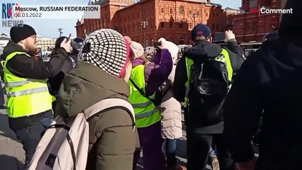 Police detain over 1,400 people across Russia amid calls to gather for peace demos