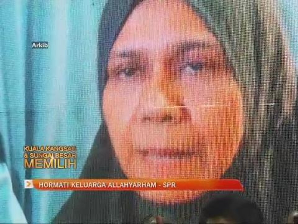 Hormat keluarga Allahyarham - SPR