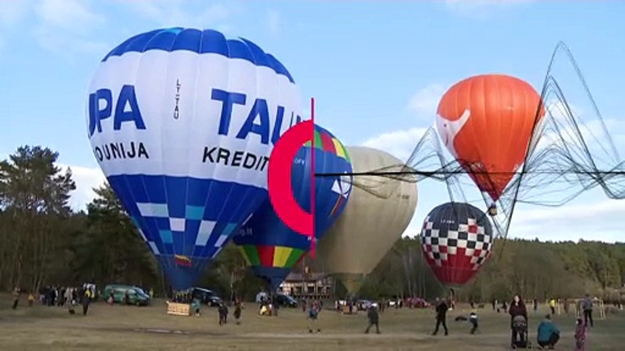 Moralische Unterstützung von oben: Ballon-Festival für die Ukraine