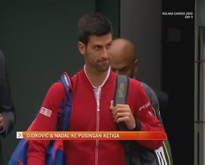 Novak Djokovic dan Rafael Nadal ke pusingan ketiga