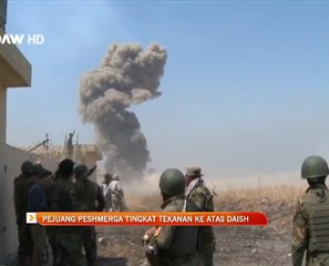 Pejuang Peshmerga tingkat tekanan ke atas DAISH